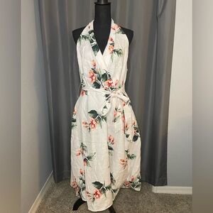 214. Tommy Bahama Florentine Flourish Midi Dress, Size XL, NWT